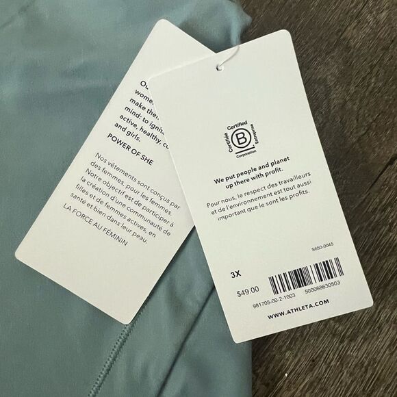 Athleta Shanti Crop Top 3.0-Size 3X - Picture 4 of 8